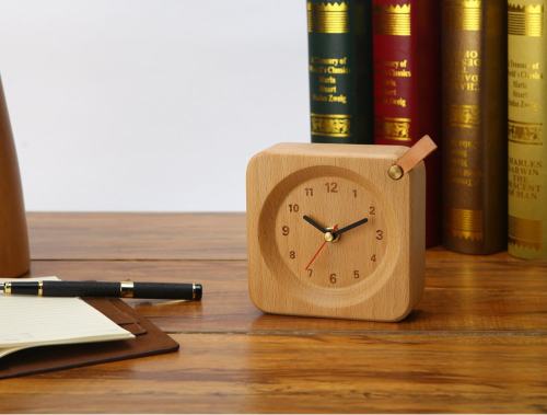 Wood Alarm Clock for Bulk Order OEM MOQ 50pcs