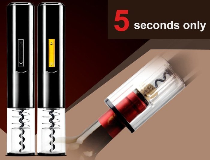 Automatic Electric Corkscrew Set Gift Pack