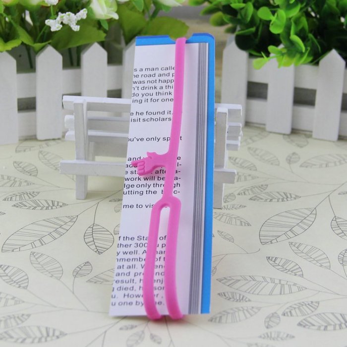 Silicone Finger Pointing Bookmarks