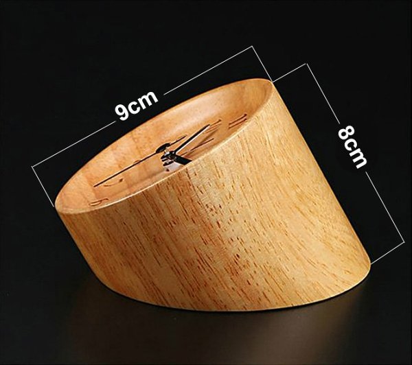 Humanization Visual Angle Wooden Alarm Clock Personalized Clock