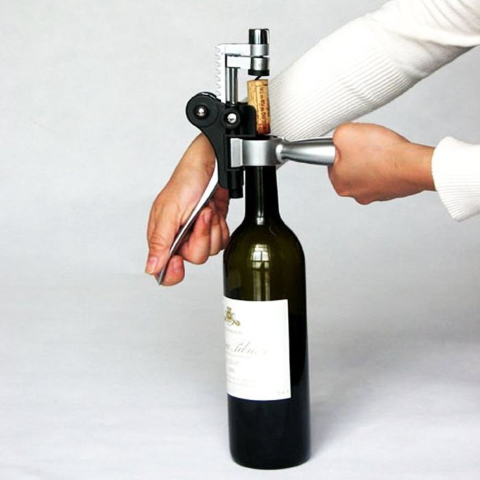 Lever Style Wine Bottle Opener