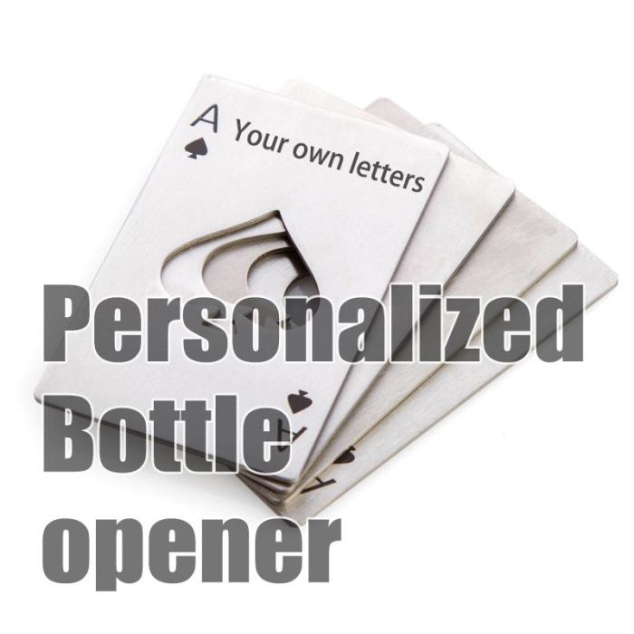 Poker Bottle Opener Gift for Groomsmen