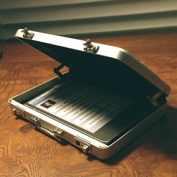 Mini Briefcase Card Carrier