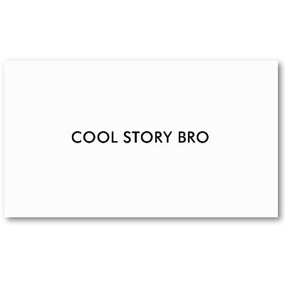 Cool Story Bro Calling Cards