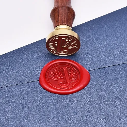 Floral Letters Wax Seal Kit Best Gift Idea