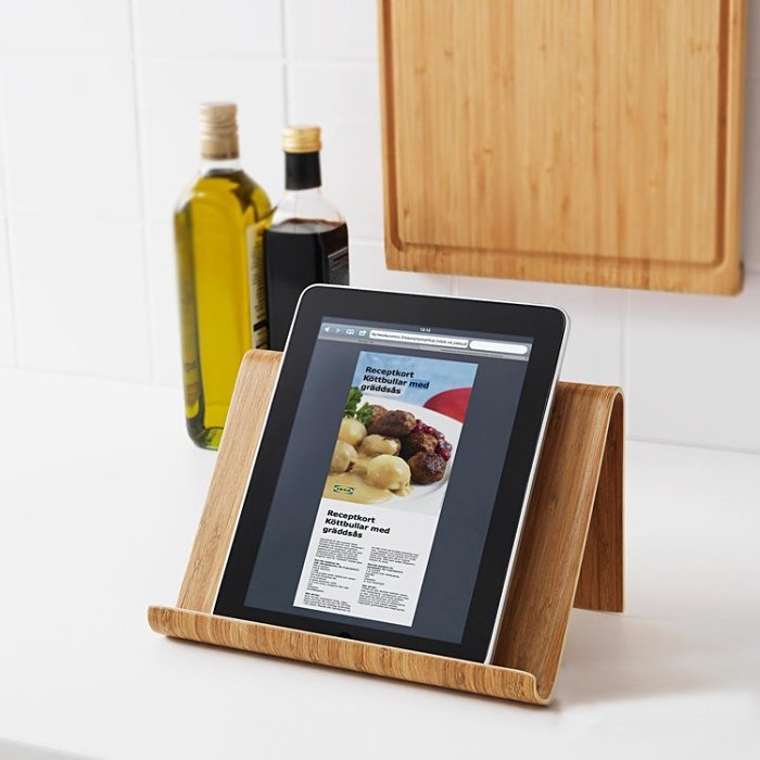 Bent Bamboo iPad Holder