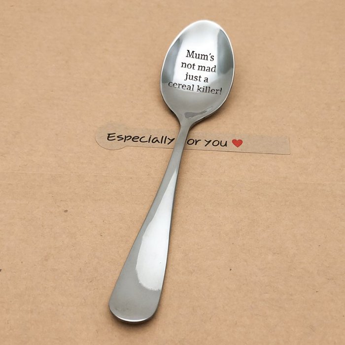 Mom's Not Mad Just A Cereal Killer Spoon