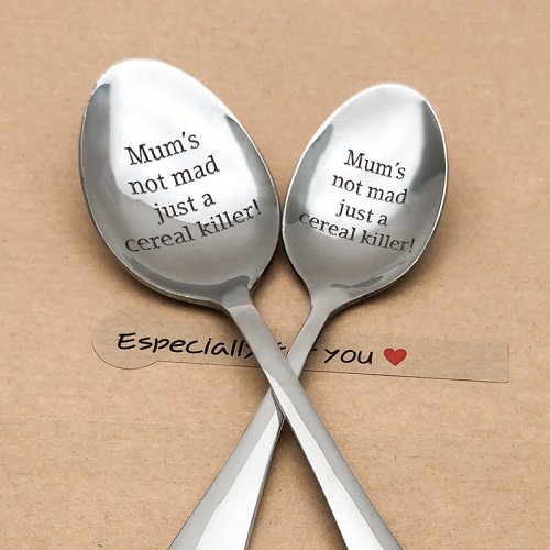 Mom's Not Mad Just A Cereal Killer Spoon