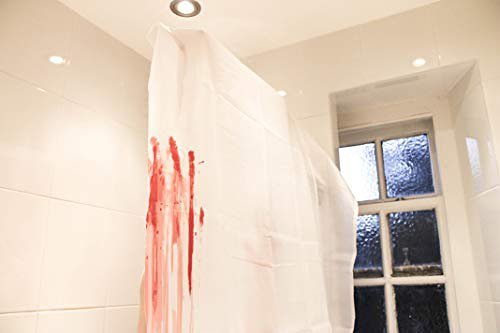 Blood Bath Shower Curtain