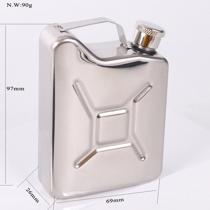 Mini Jerry Can Flask Customizable Flask