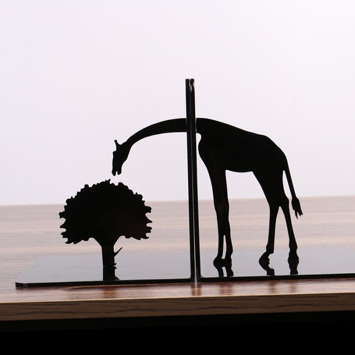 Giraffe Bookends