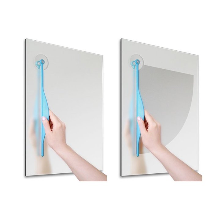 Mirror Clearer Rubber Mirror Cleaner for Bathroom