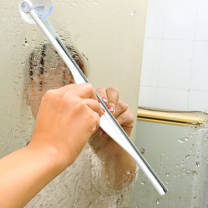Mirror Clearer Rubber Mirror Cleaner for Bathroom