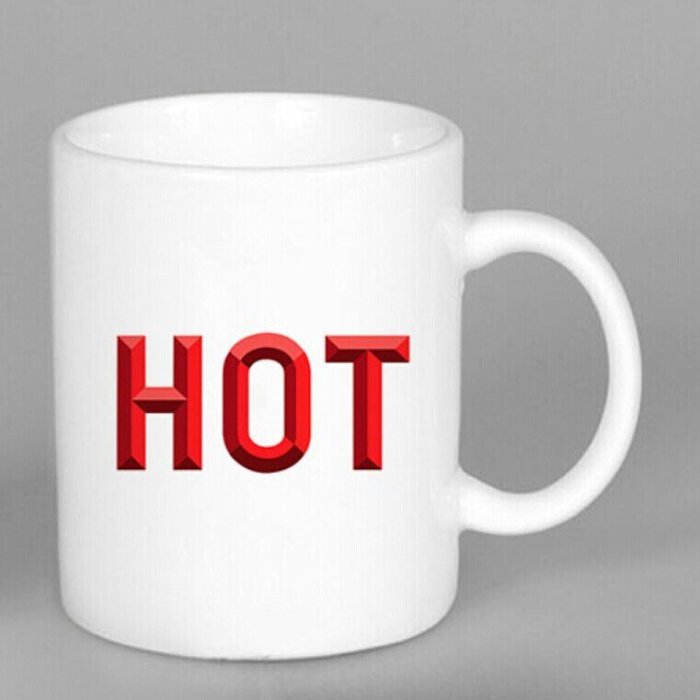 Not Hot Heat Sensitive Mug