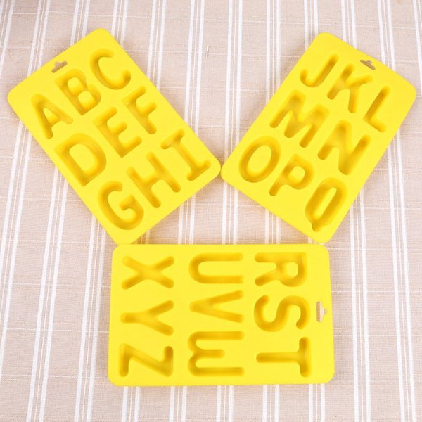 Letters Ice Cube Trays