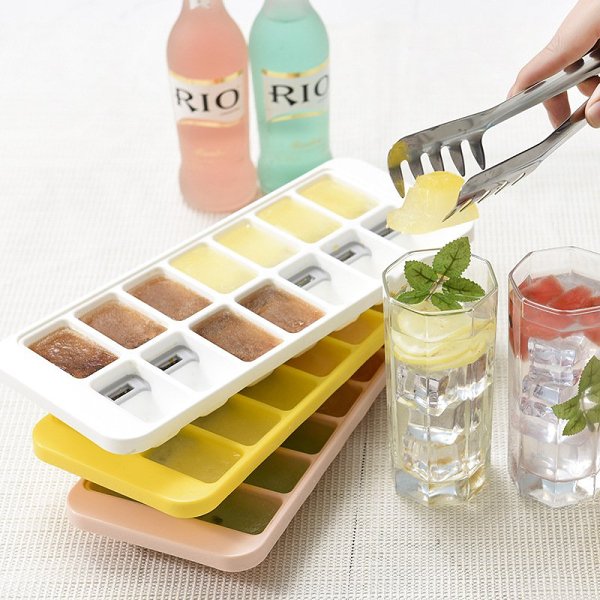 DIY Floral Ice Cubes
