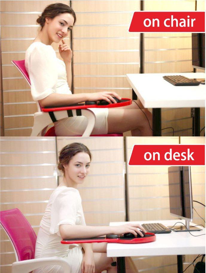Human Engineering Arm Rest Mouse Pad