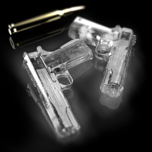 Ice Cold Colt Hand Gun Ice Cubes