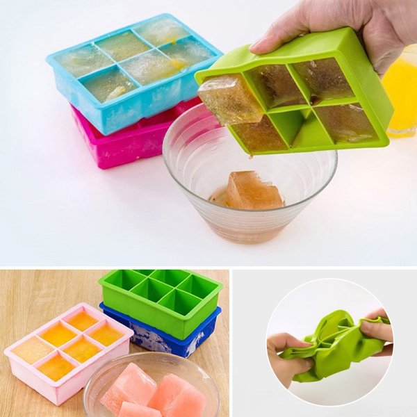 XL Ice Cube Tray Crystal Clear Ice Cube Tray