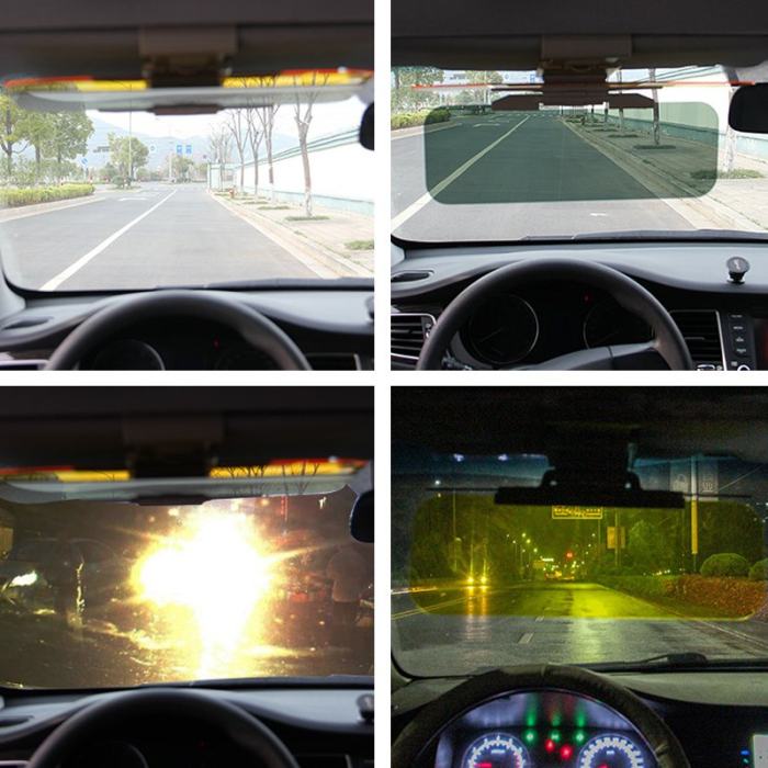 Driver's See Through Sun Visor