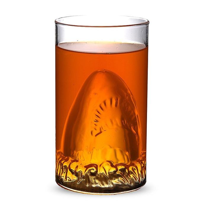 JAWS Shark Attack Glass