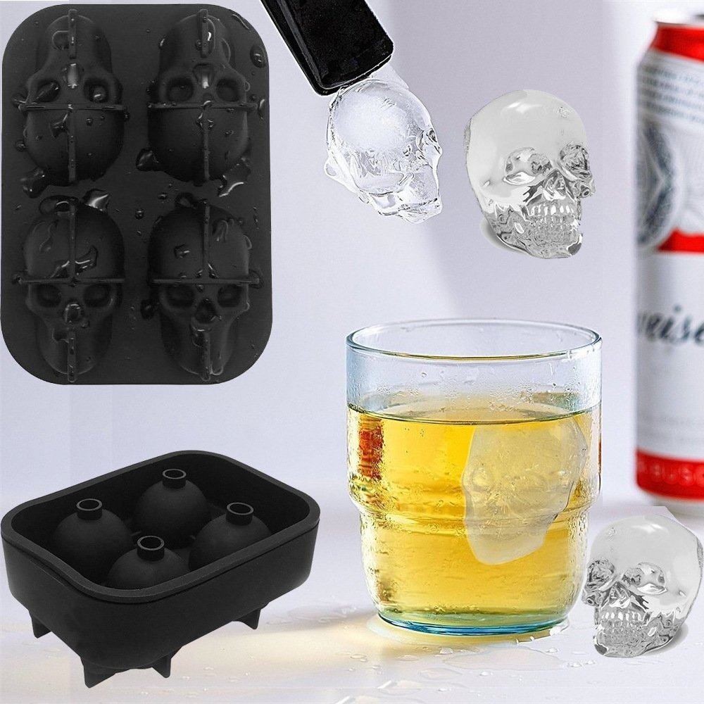 3D Skull Ice Mold