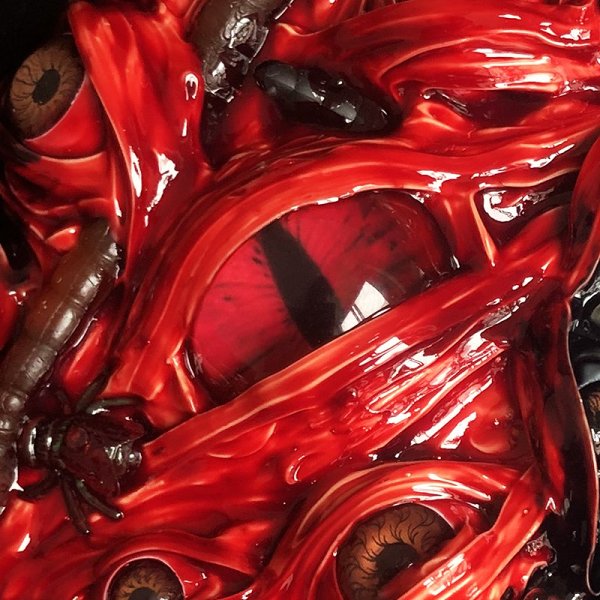 Hellish Monster's Eyes iPhone Case