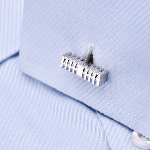 Luxury Cutting Cuboid Cufflinks