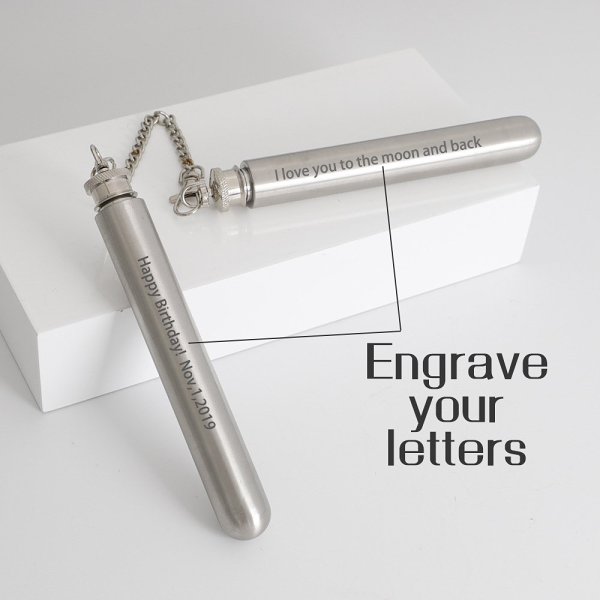 Faux Nunchakus Flask Unique Gift for Him Father