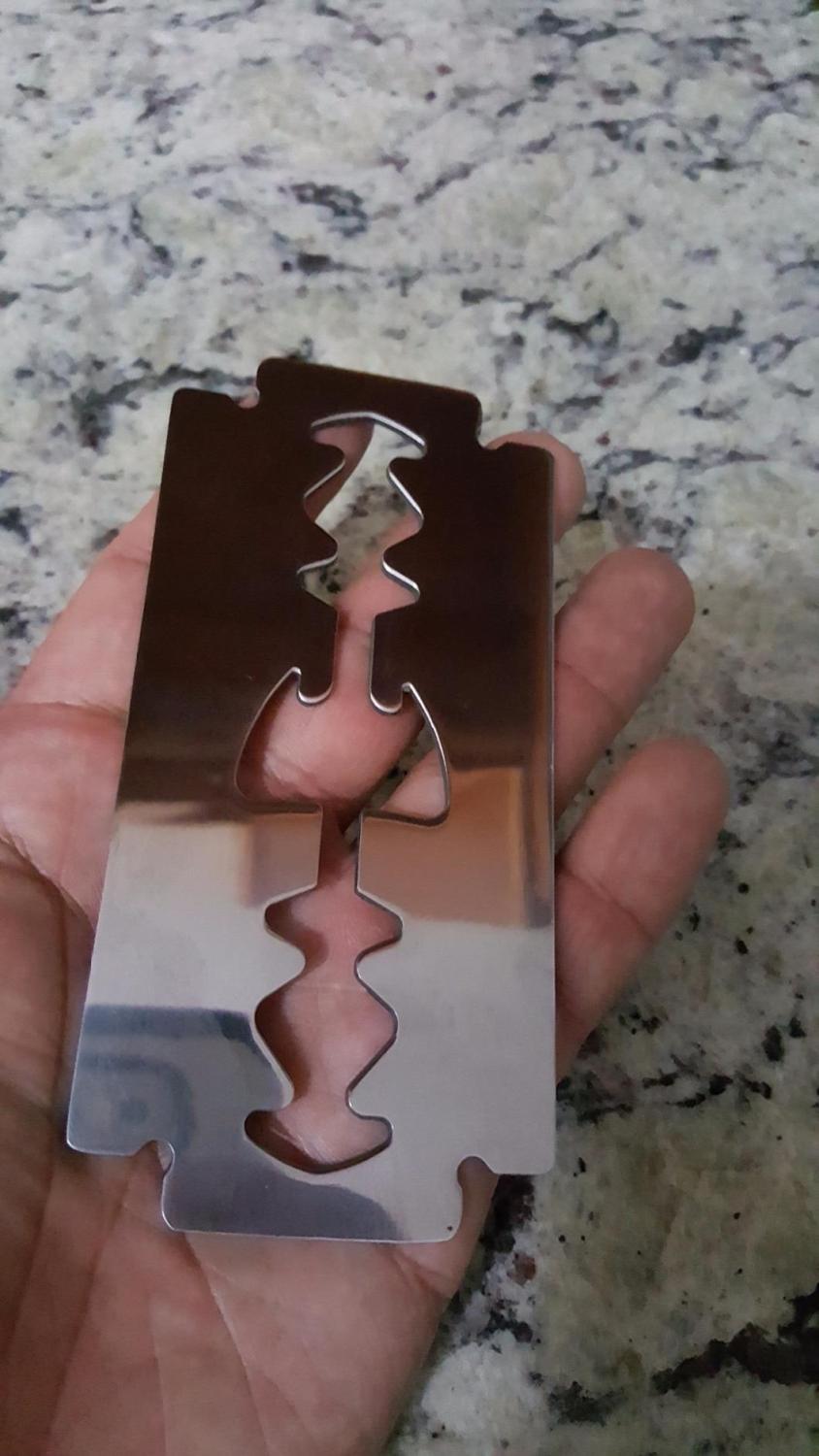 Razor Blade Bottle Opener
