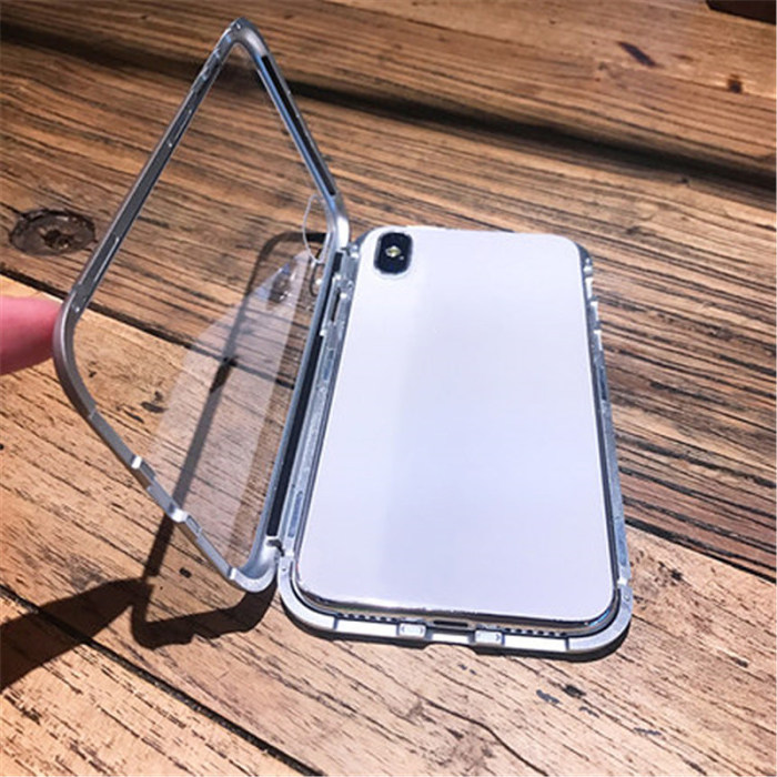 Smart Magnet Armoured Glass iPhone Case