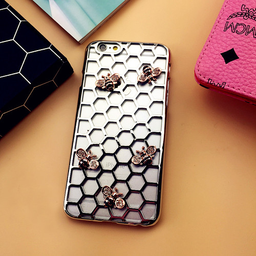 Clearance 3D Bee Honeycomb iPhone Case for 5/5S/SE