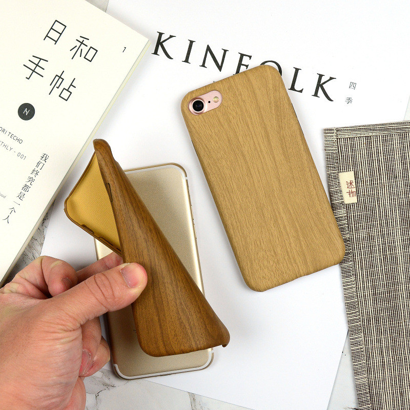 Soft Wood Grain iPhone Case