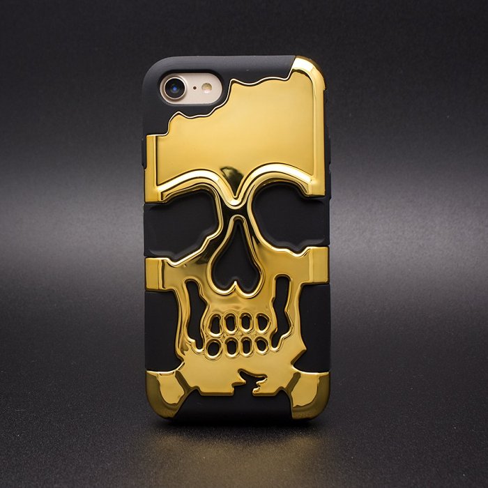 Clearance Double-Deck Skull iPhone Case