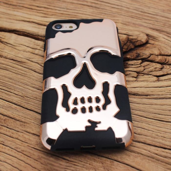 Clearance Double-Deck Skull iPhone Case
