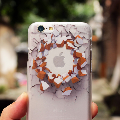 Clearance Break Through The Wall iPhone Case