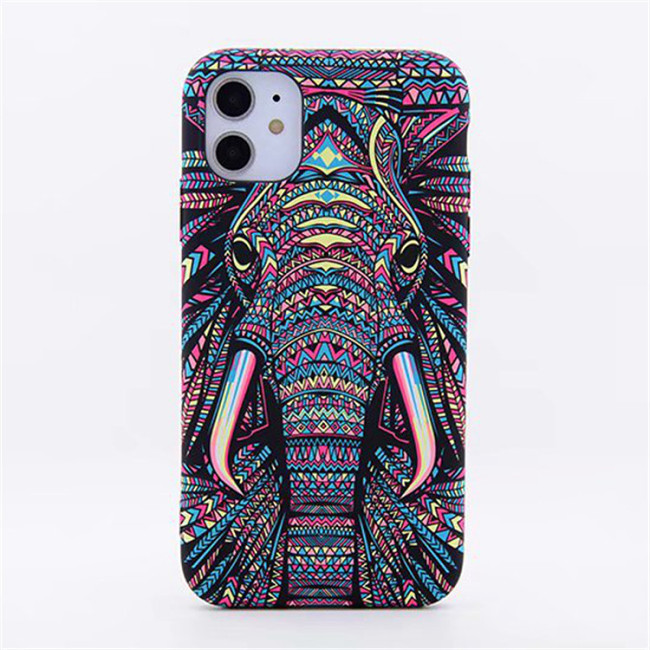 Aztec Elephant iPhone Case for iPhone 11 /12 Case