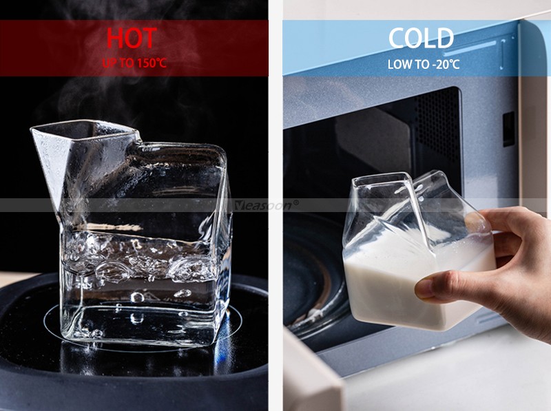 Half-Pint-Glass-Creamer-Carton-Milk-Tempered-Glass-牛奶盒玻璃杯-우유카톤유리-ミルクカートングラス-Vaso-de-cartón-de-leche