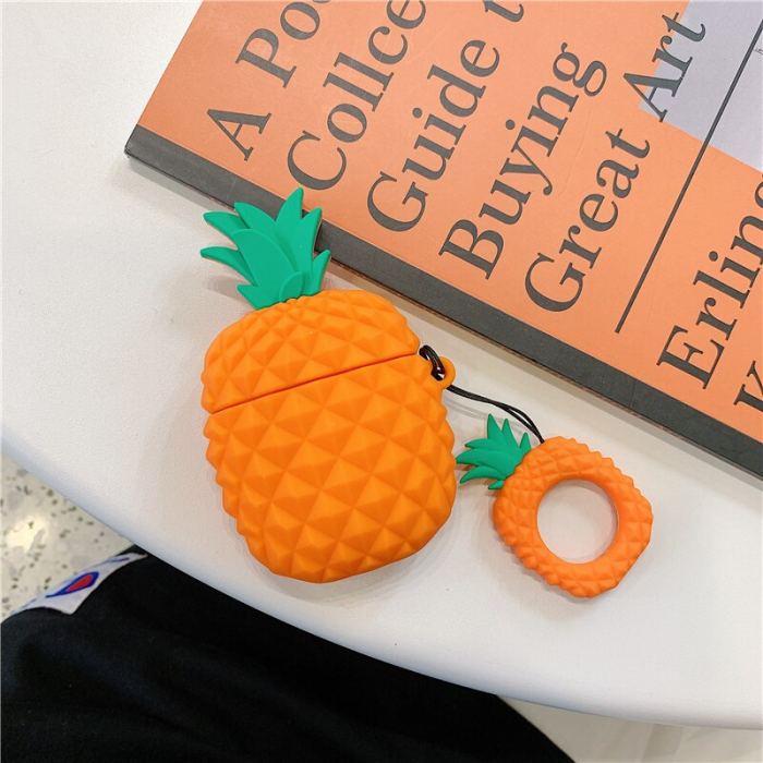 3D Pineapple Silicone Case for Airpods