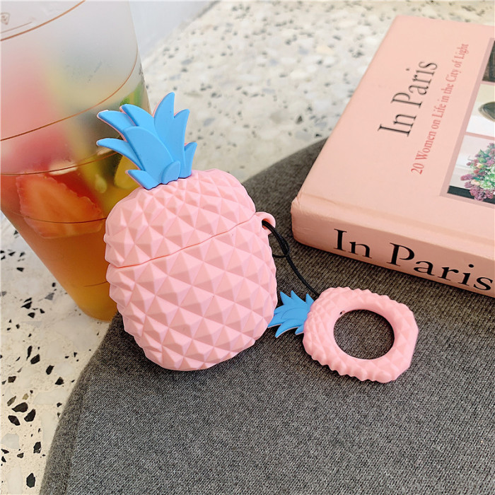 3D Pineapple Silicone Case for Airpods