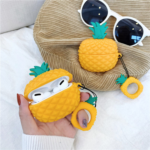 3D Pineapple Case For Airpods Pro 3 Case