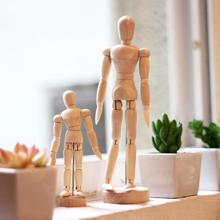 Amazon.com: COHEALI 2pcs Joint Doll Wooden Posing Doll Human Mannequin  Model Wooden Artist Mannequin Wooden Drawing Figure Unfinished Wood for  Crafts Wooden Mannequin Doll Desktop Craft Supplies