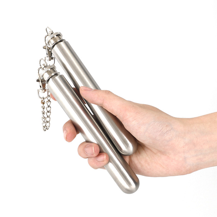 Faux Nunchakus Flask Unique Gift for Him Father