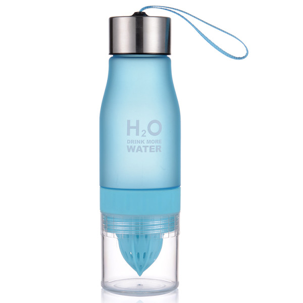 Lemon Fruit Juicer Bottle H2O Drink More Water Bottle Outdoor Drink Bottle Gift Ideas