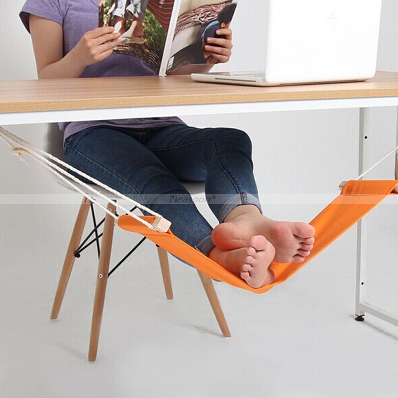 Foot Hammock Under Desk Adjustable Desk Foot Rest Hammock Office Under desk