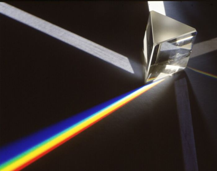 Rainbow Maker 5cm Optical Glass Triangular Prism Science Experiment Physics Light Teaching Kids Educational Toy