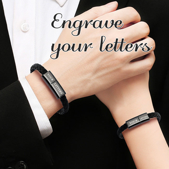 Personalized Charging Cable Bracelet for Apple Samsung Type-C Android Wedding Gifts for Groomsman