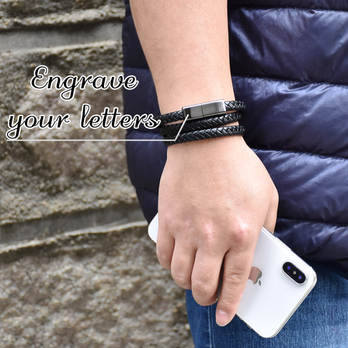 Personalized-Gifts-Cable-Bracelet-60cm-for-Apple-Samsung-Type-C-Android-Custom-Bracelet