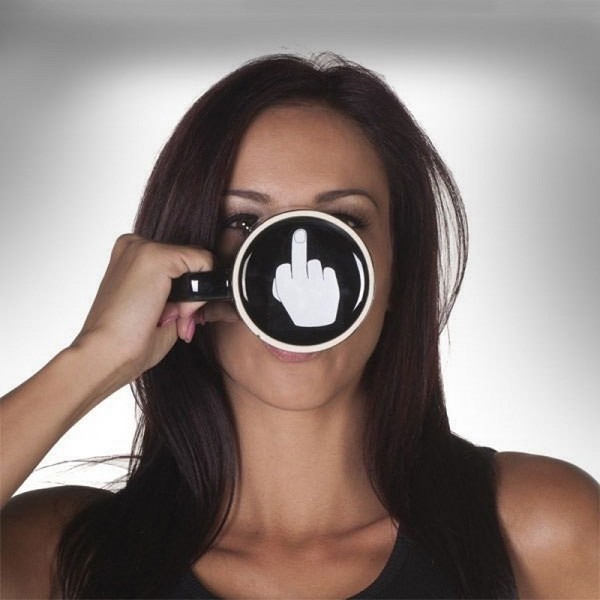 Have A Nice Day Mug Middle Finger Mug Personalized Mug for Coffee Tea