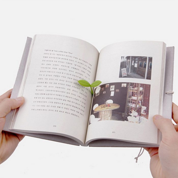 Sprout-Little-Green-Bookmarks-Burgeen-Tender-Shoot-Bookmark-嫩芽書簽-버드북마크- Marcador-de-yemas-小さな緑のしおり シリコンのつ